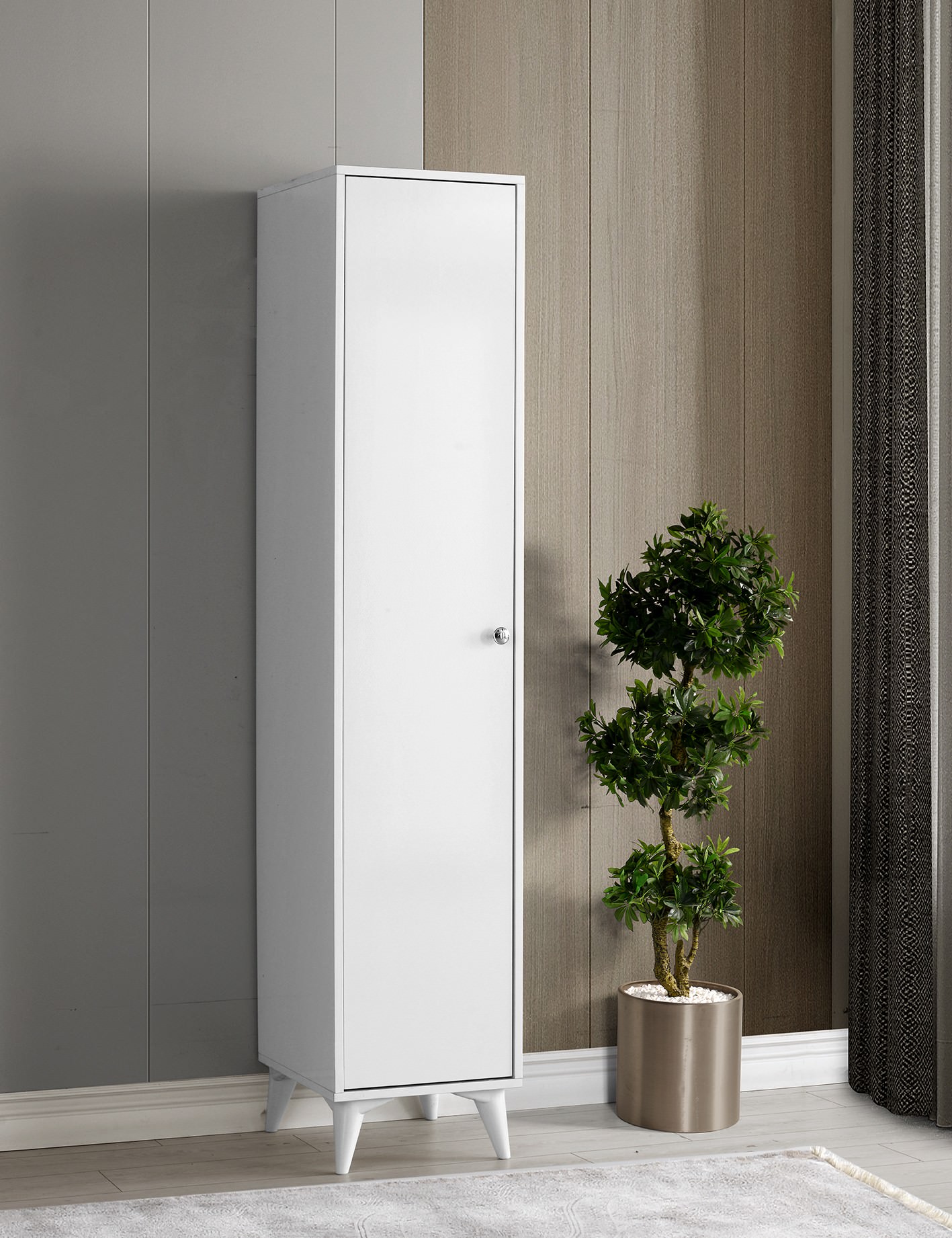 Safir Tek Kapılı Dolap