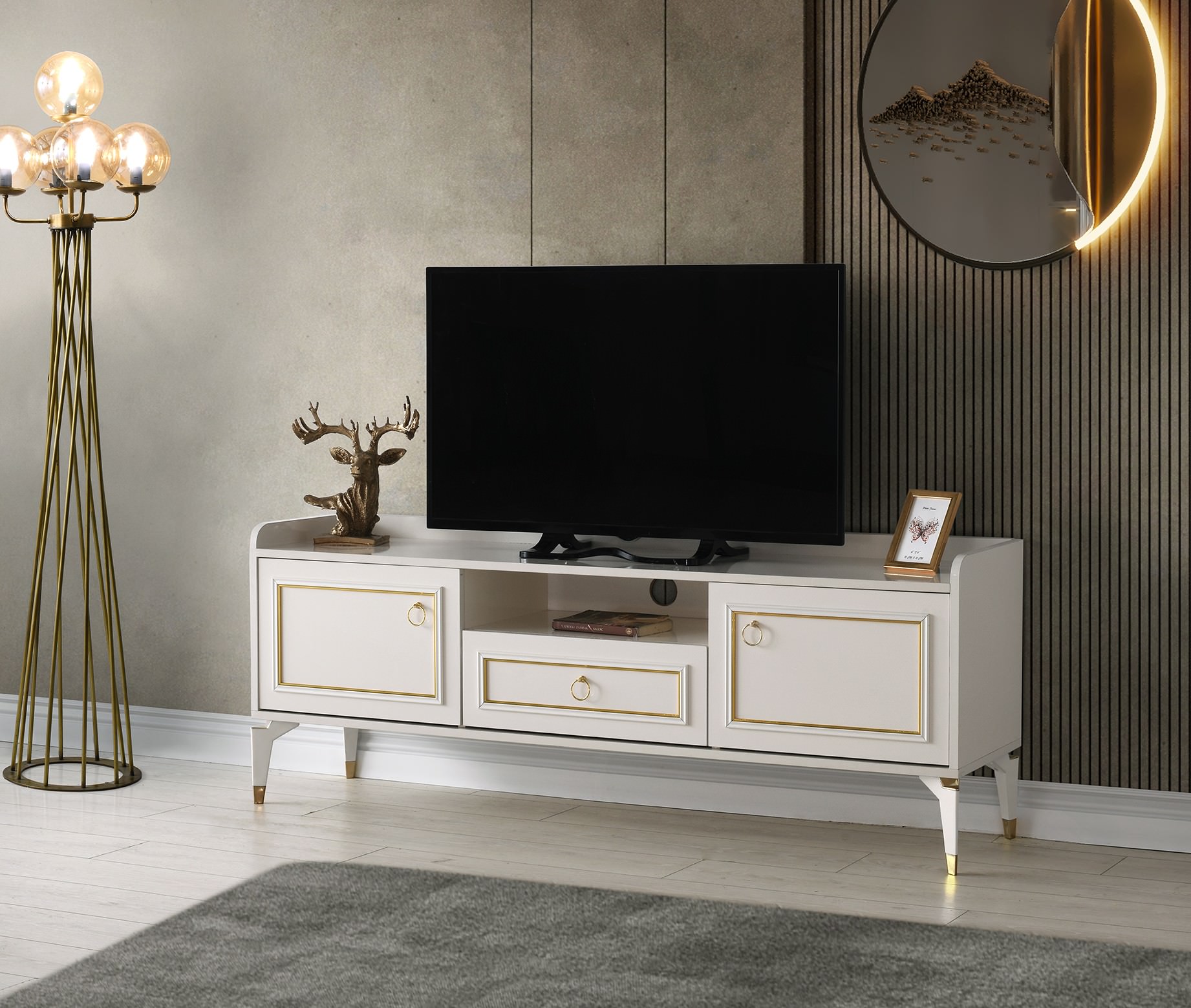 Neva Gold Tv Sehpası