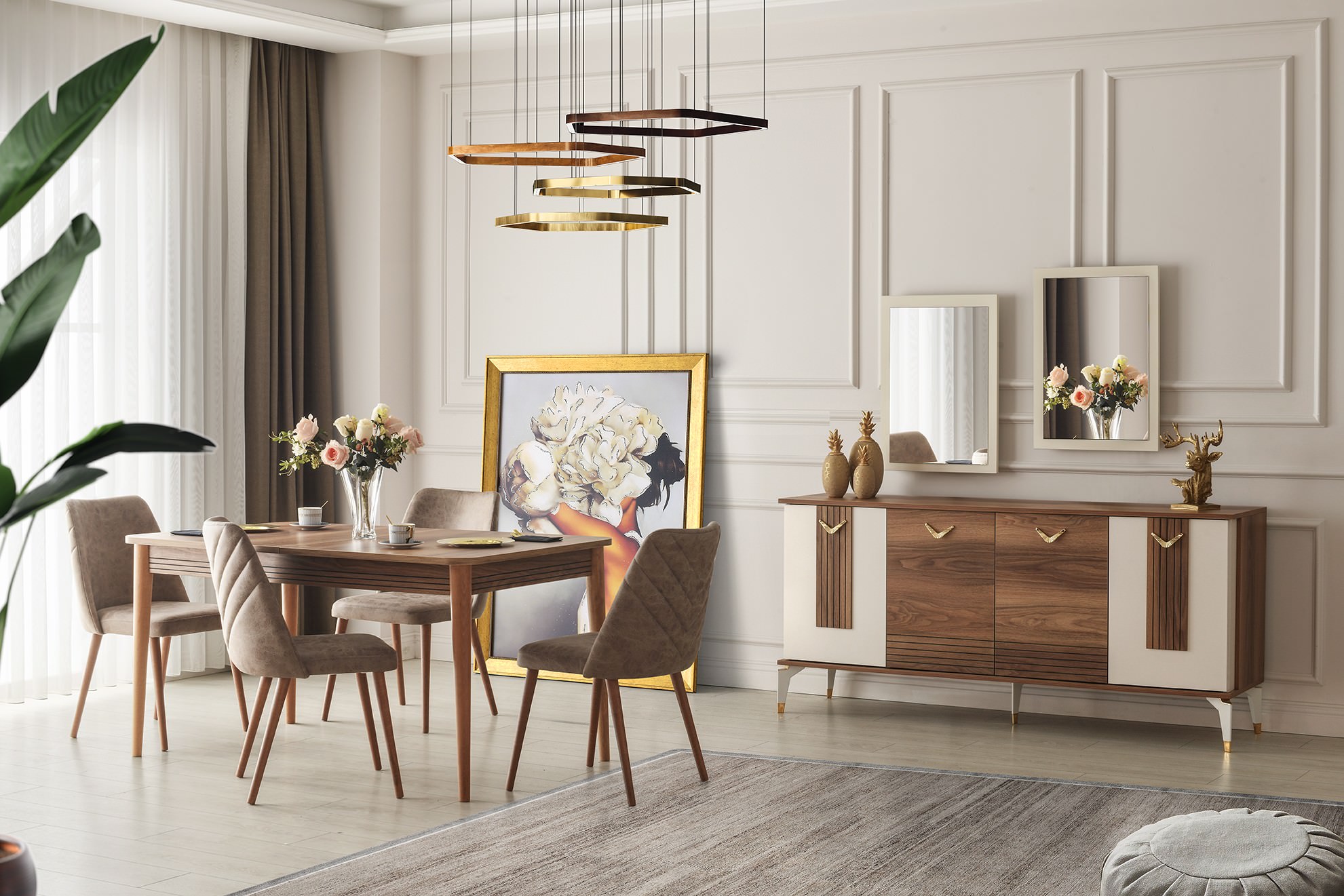 Hazar Aytaşı Yemek Odası